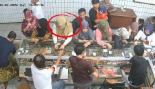 Hasil tangkapan layar dalam video viral.
