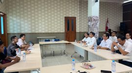 Forkot saat audiensi ke KPP Pratama Pamekasan.