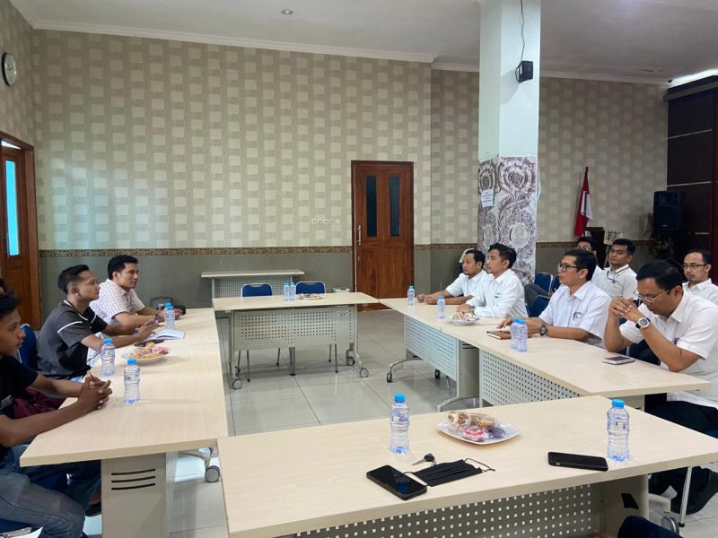 Forkot saat audiensi ke KPP Pratama Pamekasan.