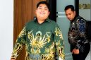Korwil BGN Pamekasan Hariyanto usai diperiksa penyidik.