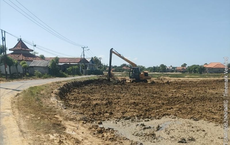 LKPP Jatim Kecam Perusakan Plengsengan Penahan Jalan di Desa Majungan Pamekasan.