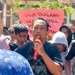 Lingkar Melati Bersatu saat melakukan aksi.