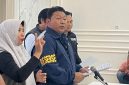 Kasatreskrim Polres Pamekasan AKP Yoyok Hardianto bersama Kasi Humas Polres Pamekasan IPDA Yoni Evan.