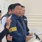 Kasatreskrim Polres Pamekasan AKP Yoyok Hardianto bersama Kasi Humas Polres Pamekasan IPDA Yoni Evan.