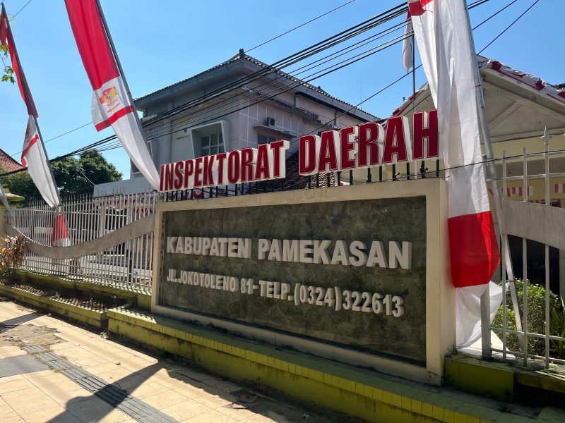 Kantor Inspektorat Daerah Pamekasan.