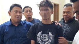 Pelaku pembacokan ditangkap.