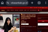 Waduh! Website PPID Pemkab Pamekasan Jadi Portal Judi Online