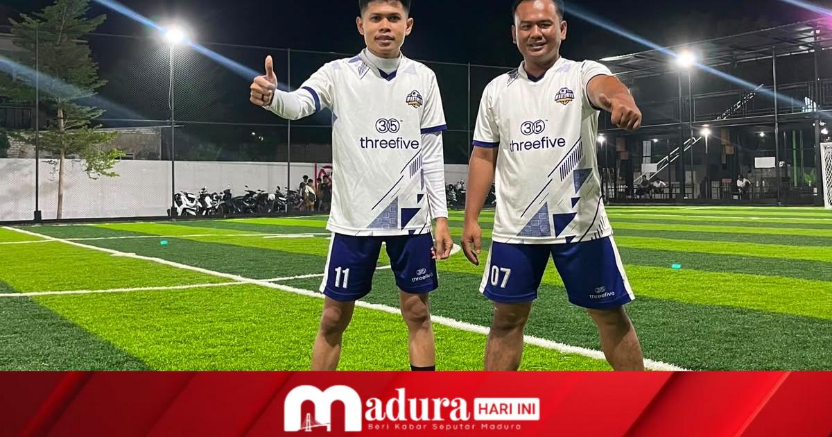 Mantap! Laga Persahabatan Warta FC Pamekasan Vs Bulog Madura FC Berlangsung Sportif