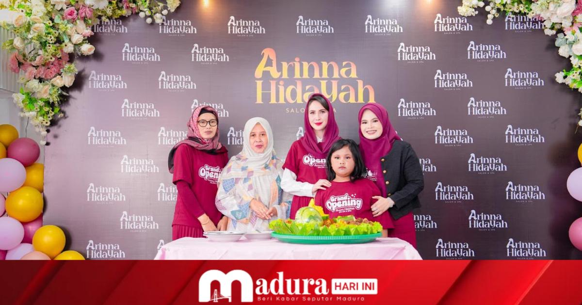 Grand Opening Arinna Hidayah Salon & SPA Resmi Digelar, Hadirkan Layanan Kecantikan Modern di Sumenep