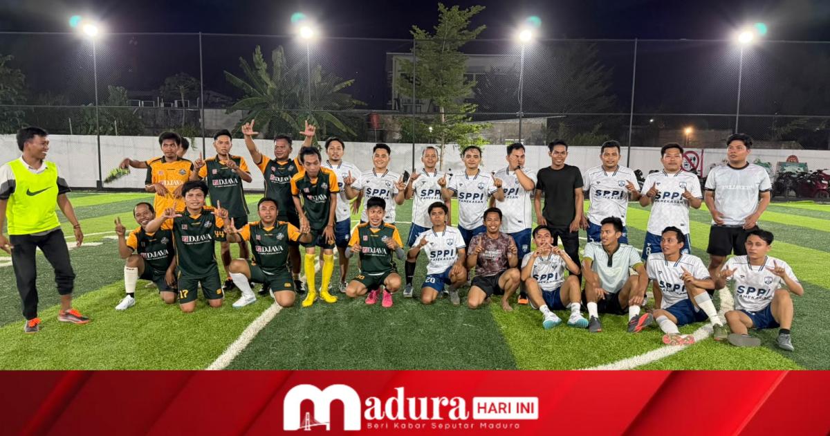 Warta FC Pamekasan Vs SPPI Pamekasan Berlangsung di Puri Dewata Mini Soccer
