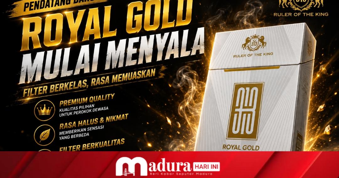 Royal Gold Curi Perhatian, Rokok Filter Pendatang Baru Mulai Kuasai Pasar di Beberapa Provinsi