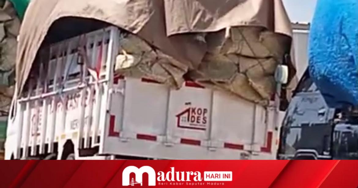 Viral Video Mobil Kopdes Digunakan Angkut Tembakau di Madura