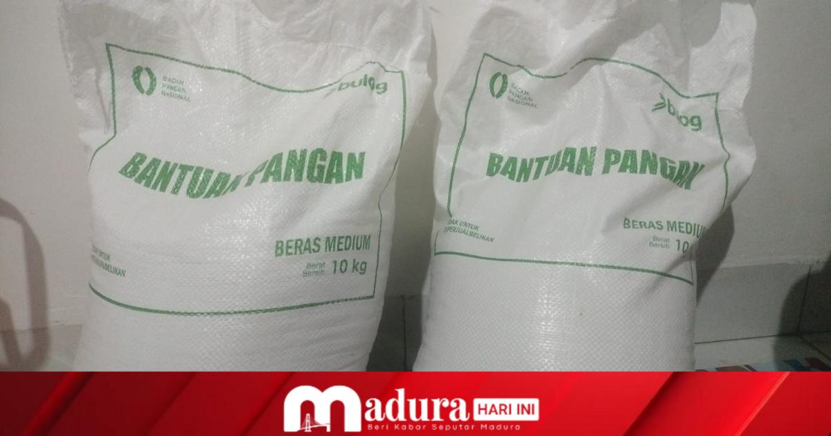 Waduh! Warga Desa Bunten Barat Sampang Protes, Bansos Beras 30 Kg Dipotong, Kades Akui Tabrak Aturan