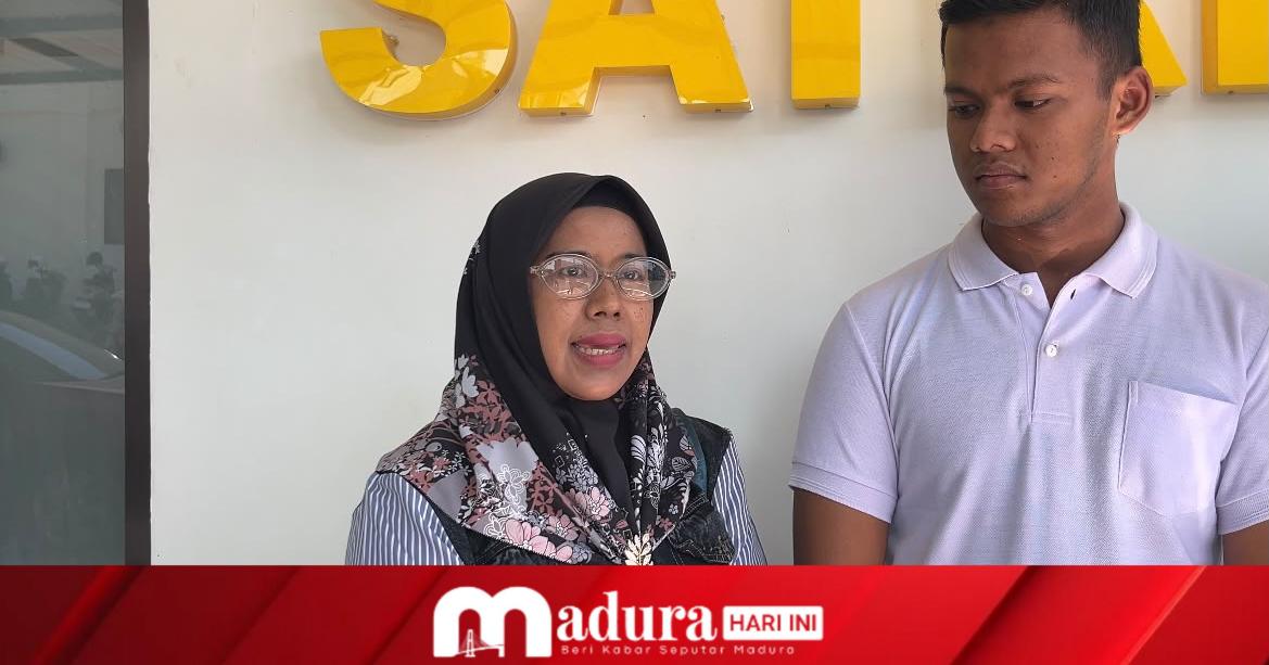 Tangis Sang Ibu Pecah di Polres Pamekasan, Minta Oknum yang Diduga Menuduh Anaknya LGBT Diproses Hukum