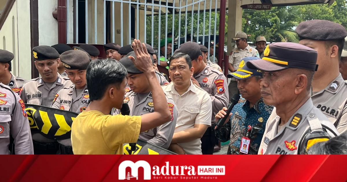 BAPER Demo Bupati Pamekasan, Kasus Dugaan Jual Beli Jabatan Ratusan Juta